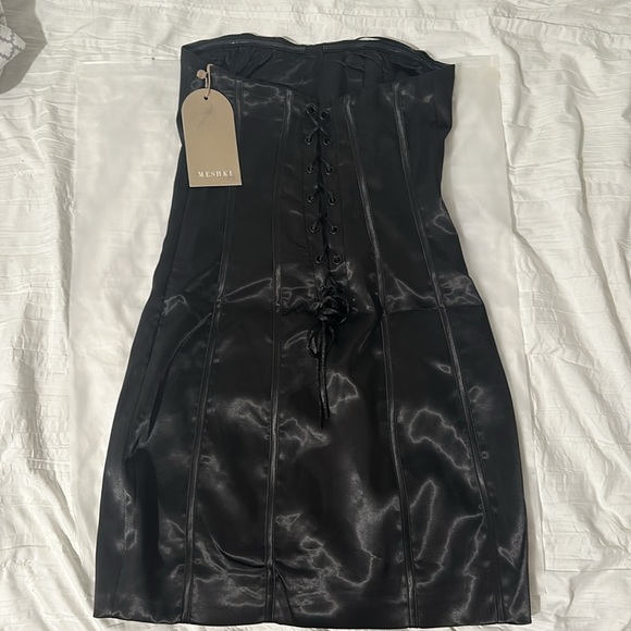 Meshki Amaya Lace up Corset Mini dress - Picture 3 of 6